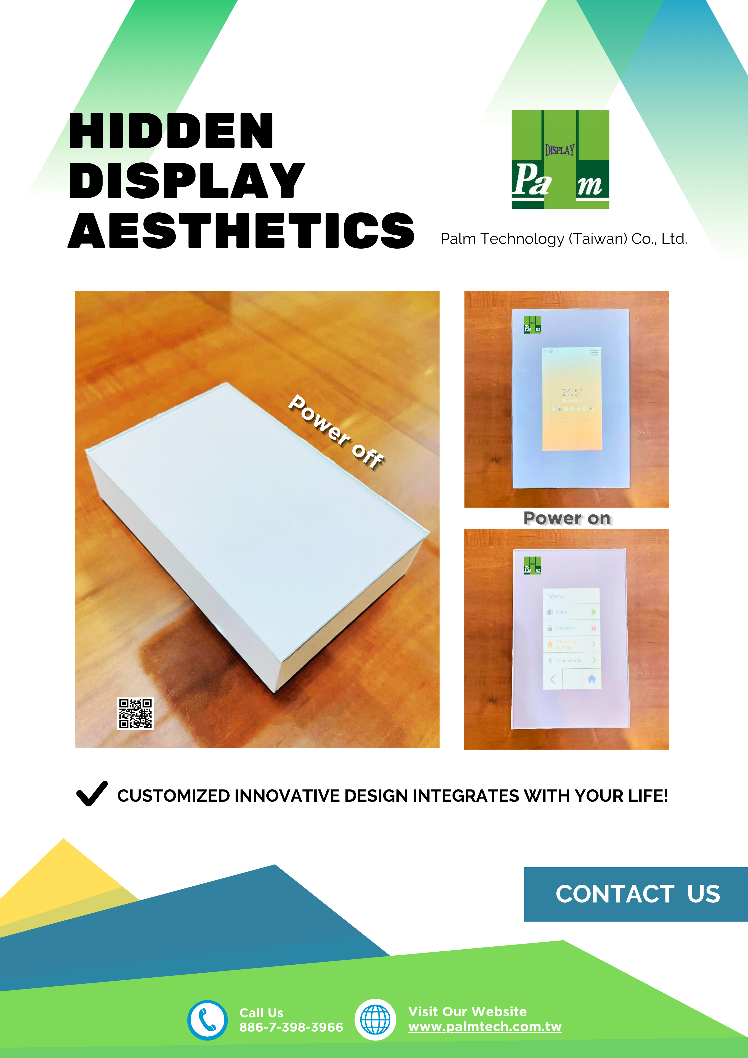 New products All-in-one white display